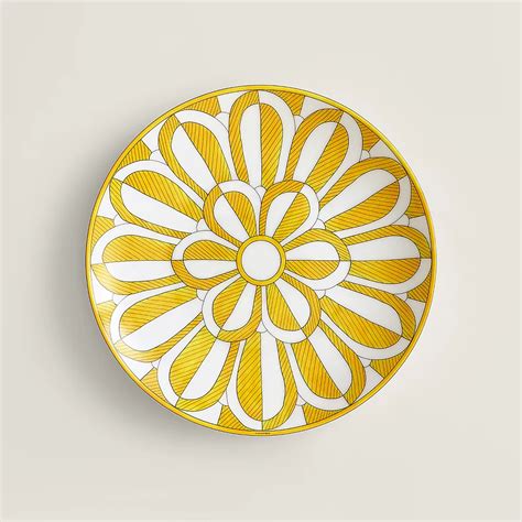 hermes soleil dessert plate|Hermes plates and plates.